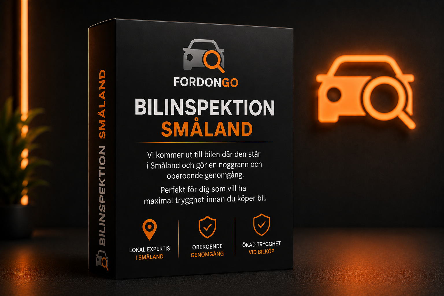 Bilinspektion i Småland inför köp av begagnad bil