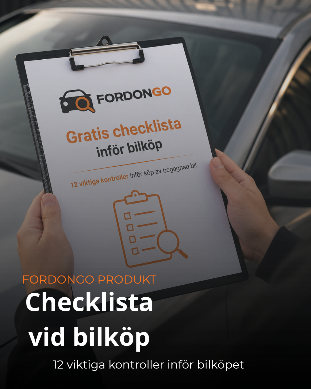 Gratis checklista inför bilköp