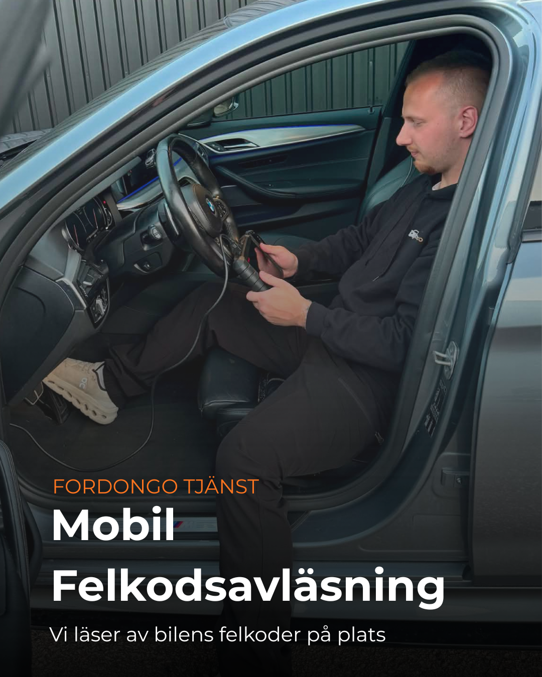 Mobil felkodsavläsning